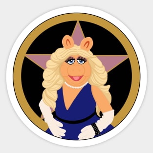 Missy Piggy Sticker